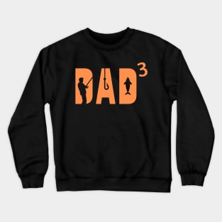 Dad Cubed - Fisherman Crewneck Sweatshirt